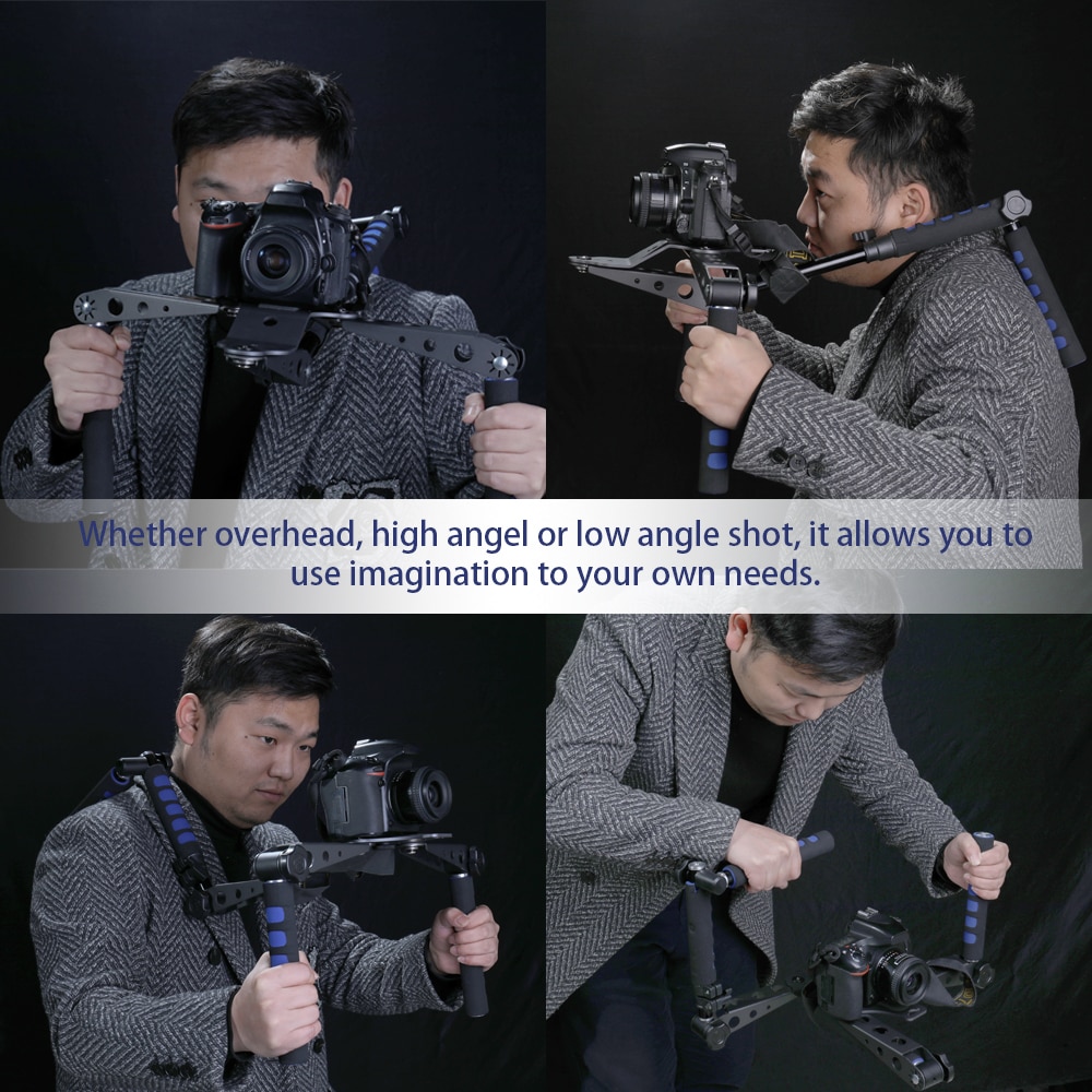 DSLR Rig Movie Kit Universal Multifunctional Handheld Gimbal DSLR Filmmaking System Shoulder Mount Stabilizer Camera Holder