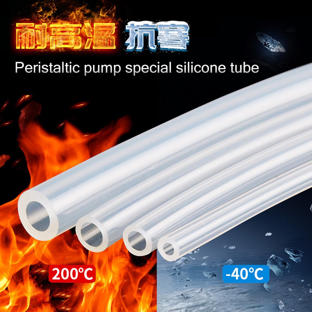 Peristaltisk pumpe særlige silikone rør  -40,  to 200, højt tryk høj kemisk resistent mad niveau gennemsigtig silikone slange