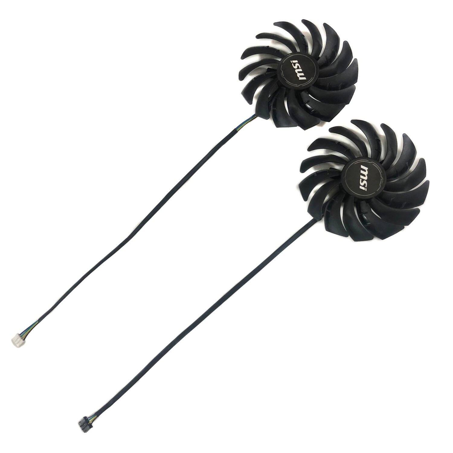 2Pcs/Set PLD10010B/S12HH VGA GPU Cooler Fan For MSI RTX 3060 3060Ti 3070 VENTUS 2X OC Video Graphics Cards Cooling