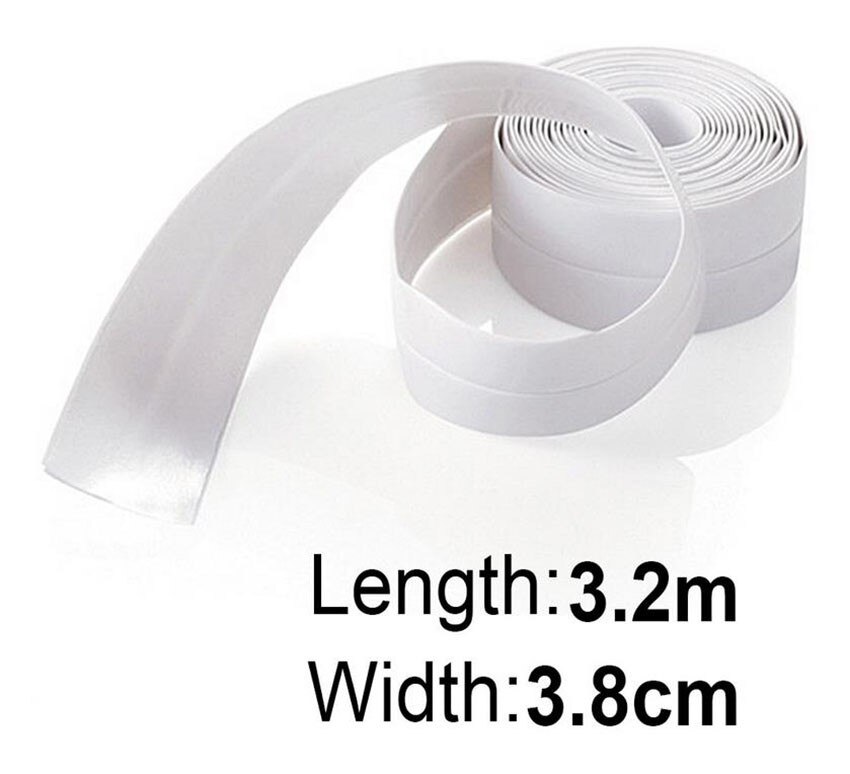 Keuken Bad Muur Afdichtstrip Zelfklevende Afdichtingstape Waterdicht Sink Edge Tape Badkamer Wc Spleet Strip Reparatie Tape