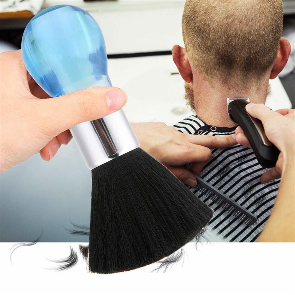 Barbershop børste salon speciel rengøring klipningsværktøj barber hjem hårbørste makeup fejende hårbørste barber værktøj
