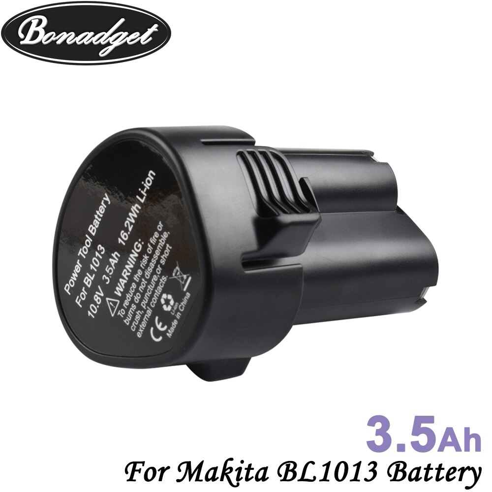 Bonadget 3500Ah 10,8 V BL1013 Li-Ion Akku Für Makita BL1013 BL1014 BL 1013 BL 1014 LCT203W 194550-6 194551-4 195332-9 DF030D
