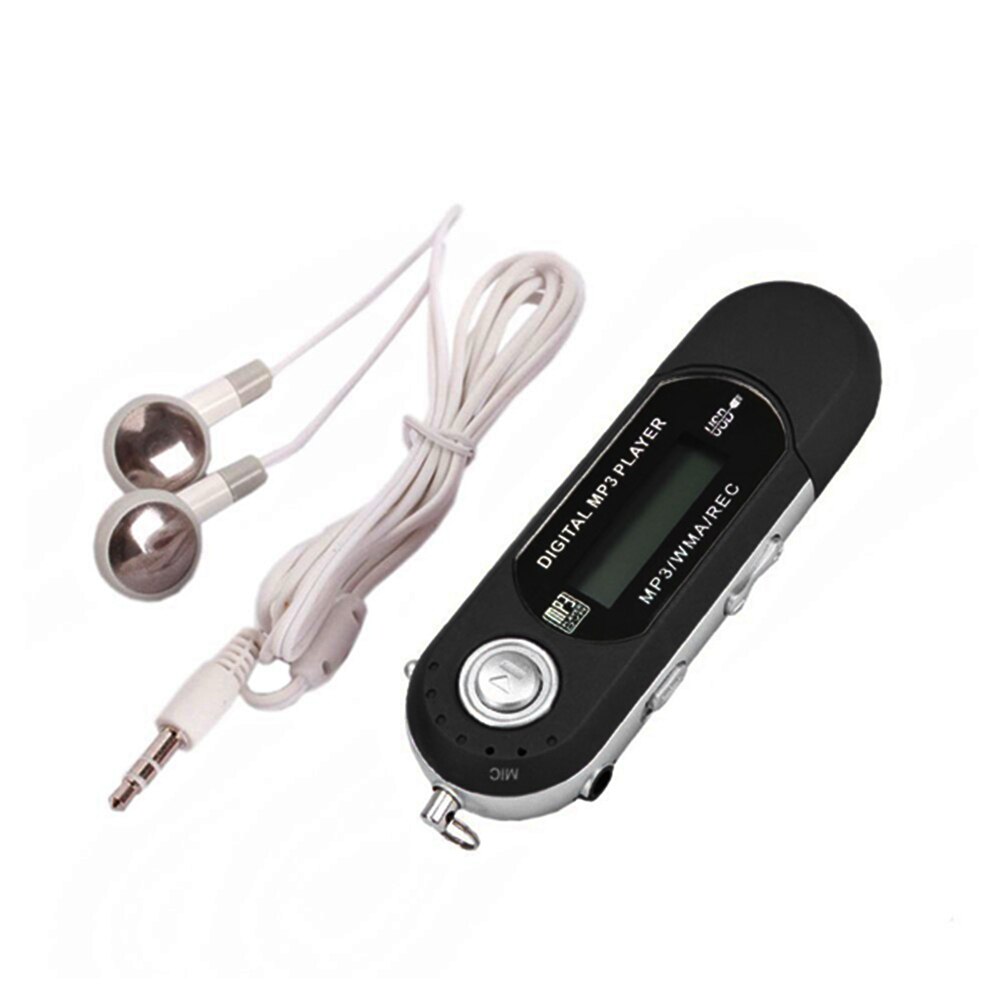 Een scherm  mp3 u schijf nr. . 7 batterijkaart usb in-line radio cassettespeler zwart