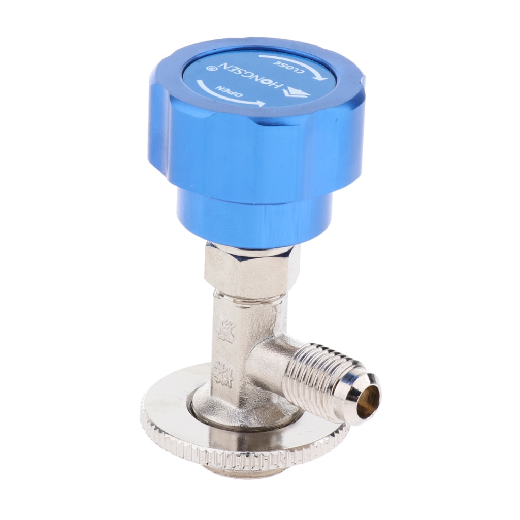R22 R600a Refrigerant Can Bottle Tap Opener Valve Tool Adapter