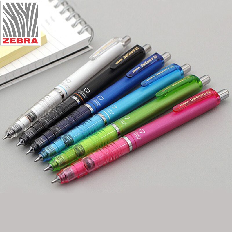 2 st/lot zebra  ma85 delguard mekaniska pennor  - 0.5 mm - 6 färger urval skrivtillbehör kontor &amp; skolmaterial