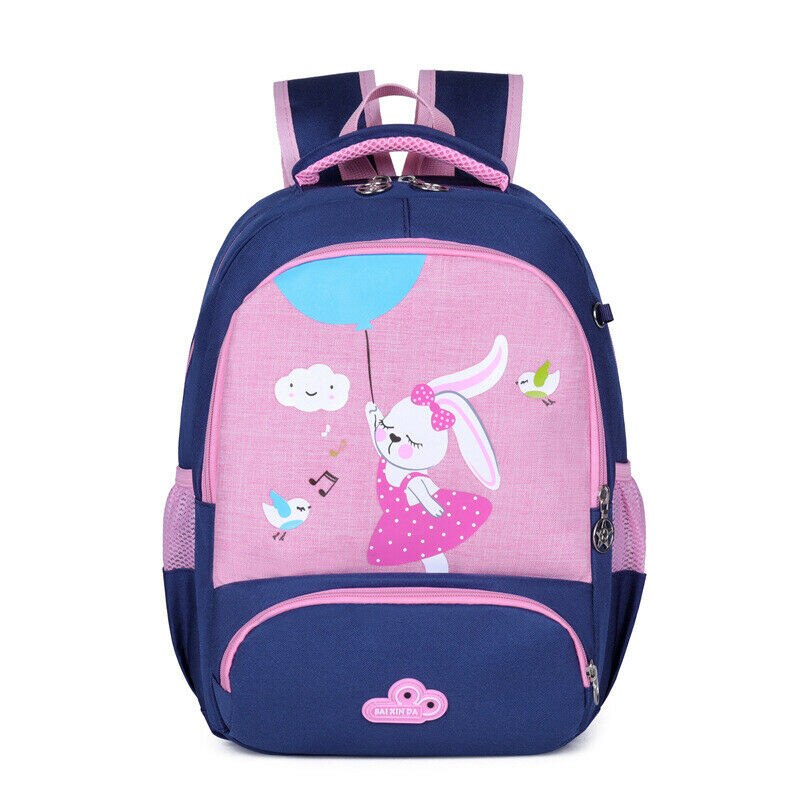 bambin bébé garçons filles sac d'école mignon dessin animé animal lapin sac à dos étanche décontracté portable sac d'école pour enfants: Rose