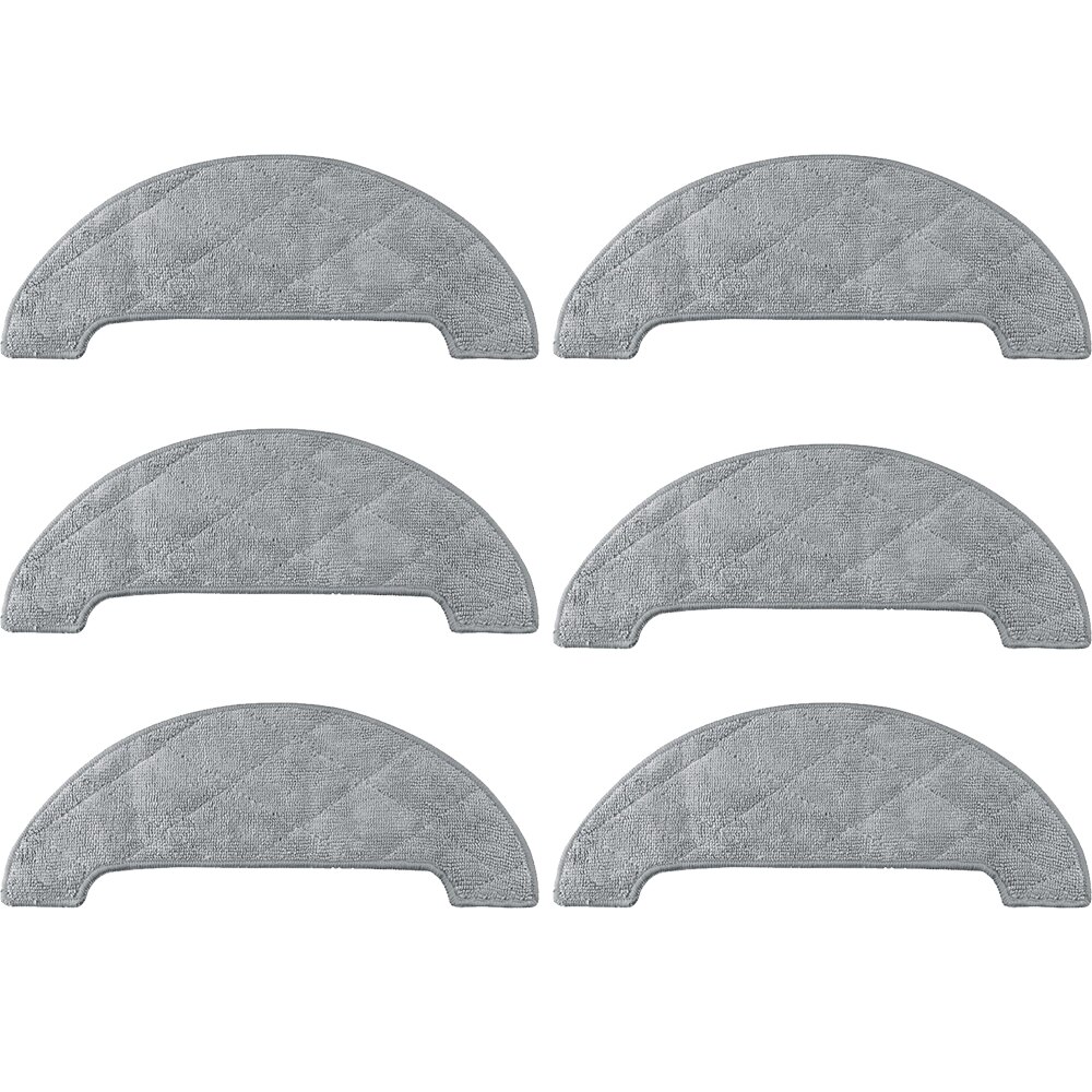 Zamiennik dla Proscenic 850T części robić odkurzaczy automatycznych wycierać robić czyszczenia klocków szmatką: 6szt