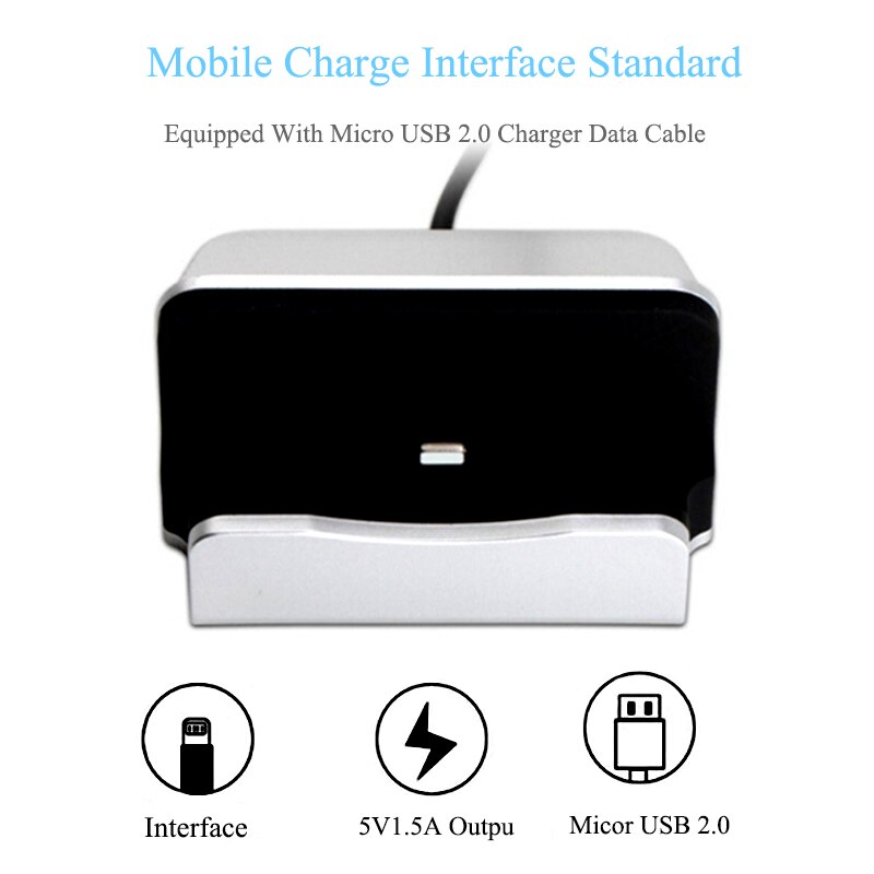 USB Pedestal Data Charger Dock Stand Station Charging For iphone 8 7 XR XS Desktop Cradle For Samsung Xiaomi Docking ladestation