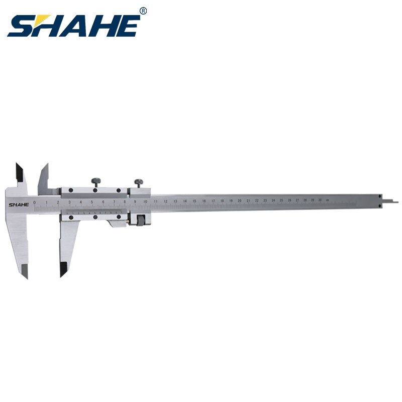 Shahe 300 mm 0.02 mm rustfrit stål vernier caliper måleinstrumenter caliper vernier gauge 300 mm