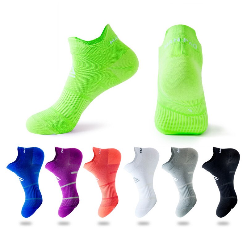 Sportliche lauf- und radsocken für damen und herren, dünn, atmungsaktiv, schnelltrocknend, kurze kompressionssocken für Fitness und freizeit