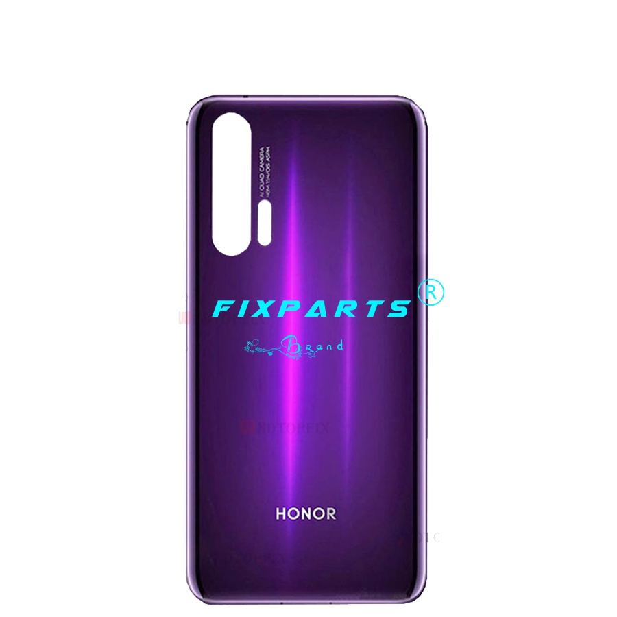 Back Glass Cover Huawei Honor 20 Battery Cover Rear Door Housing Case Window Honor 20Pro Back Panel Honor 20 Pro Battery Cover