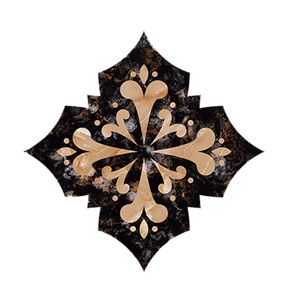 PVC étanche carrelage autocollant dosseret Applique 15 pièces décor à la maison salon multicolore lisse 8*8cm salle de bain cuisine Durable: J