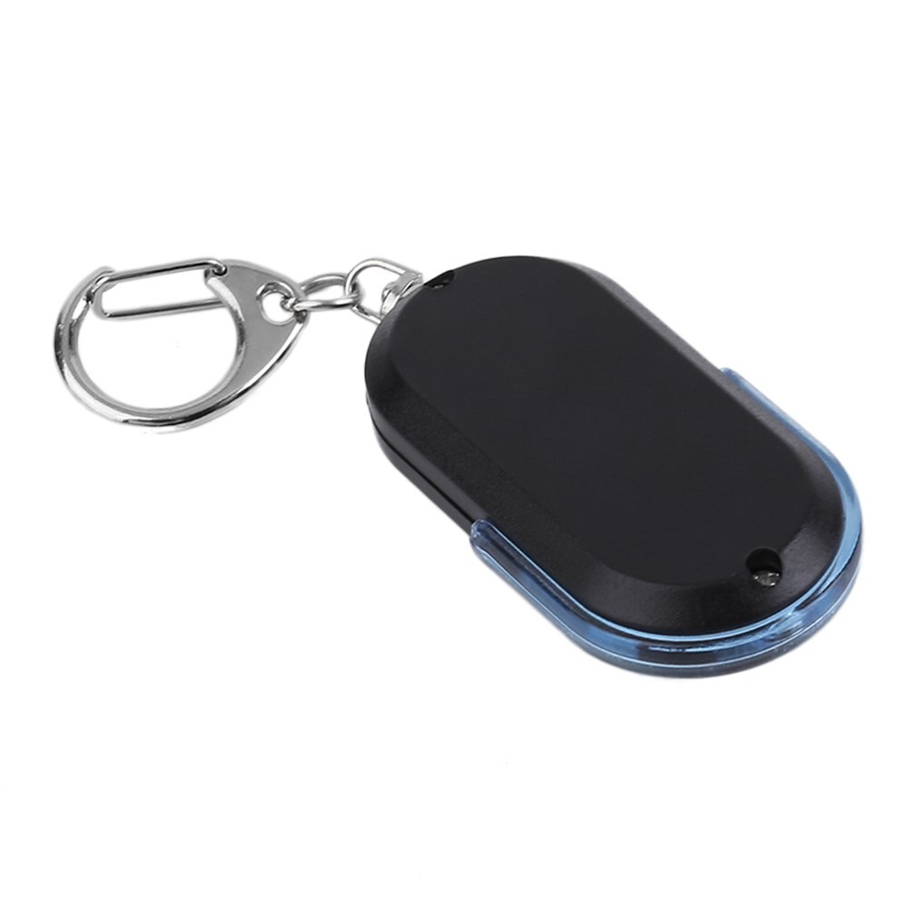 Portable Old People Anti-Lost Alarm Key Finder Wireless Useful Whistle Sound LED Light Locator Finder Keychain