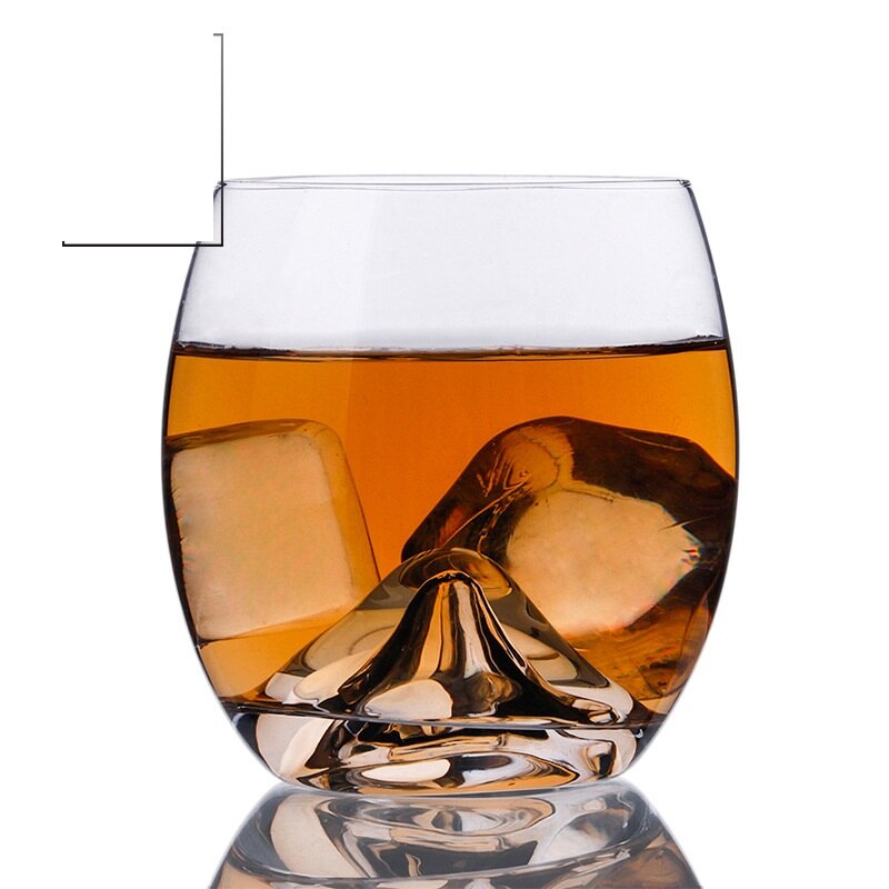Hand volcano whisky glass cup water glass bar KTV glass – Grandado