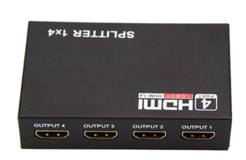 Switch Hd Hub Repeater 1 In 4 Out Splitter Hdmi Splitter Versterker Voor 3D Hdtv