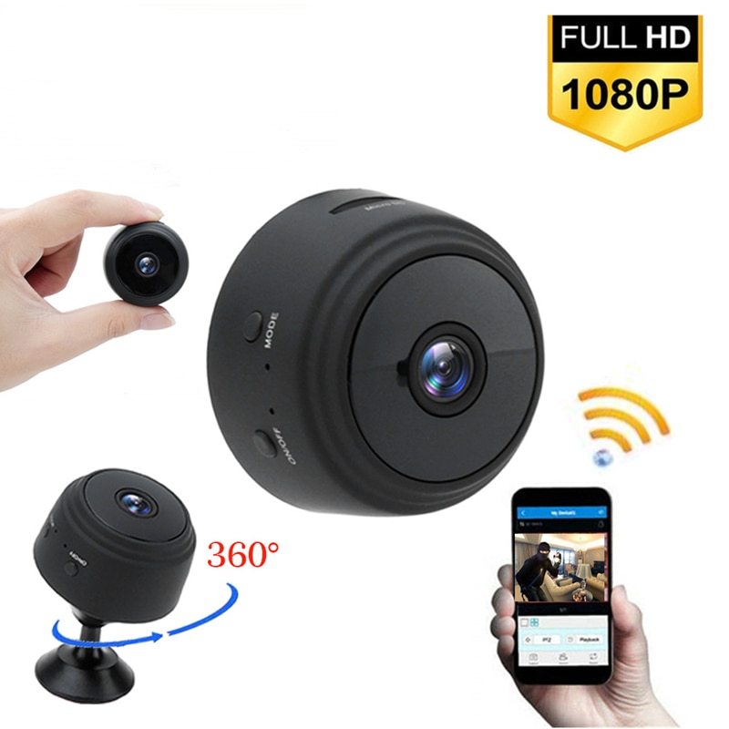 Hd 1080P Mini Wifi Ip Camera Wireless Home Security Dvr Infrarood Nachtzicht Bewegingsdetectie Mini Camcorder Loop Video recorder