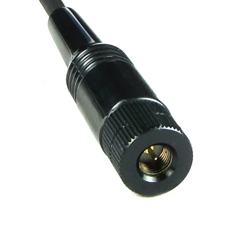 Antena Walkie Talkie AM-771 banda Dual 144MHz 430MHz antena de Radio SMA-macho bandas de frecuencia de aire de Quansheng UVK5