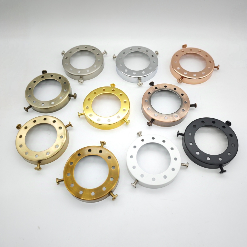 E27 Houder D70mm * H12mm Lampenkap Ring Fitter Ijzeren Schaduw Vaste Cup Vintage DIY Verlichting Schaduw en Socket Aangesloten Houder