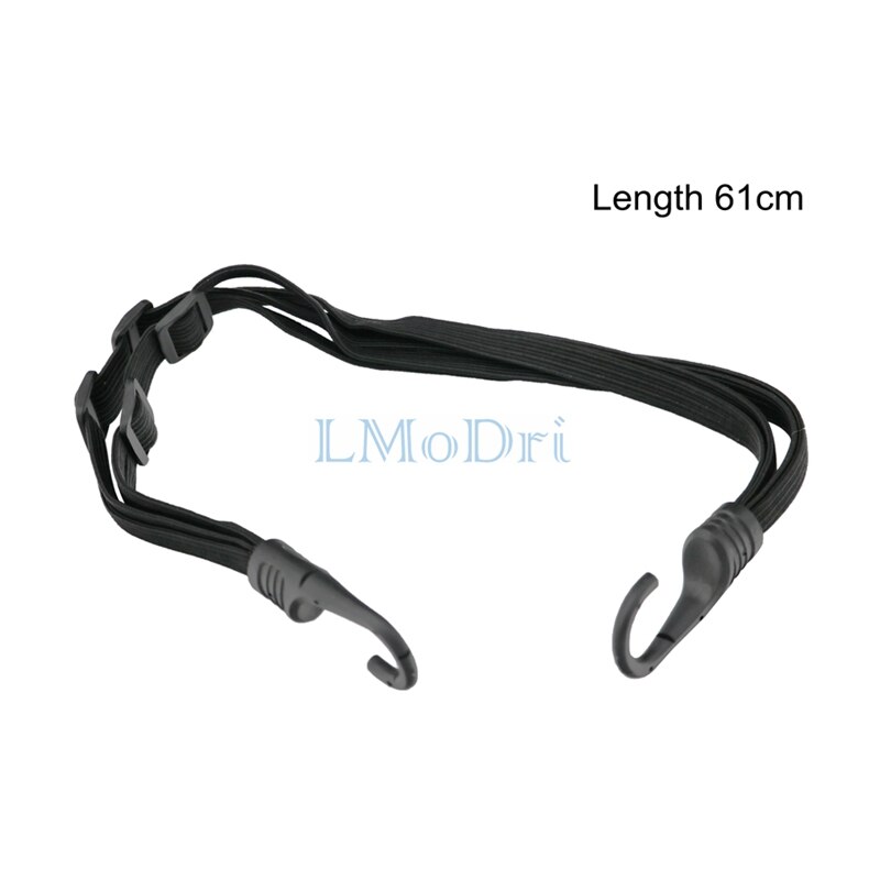 LMoDri-Correa de cuerda elástica para casco de motocicleta, Flexible, retráctil, con 2 ganchos