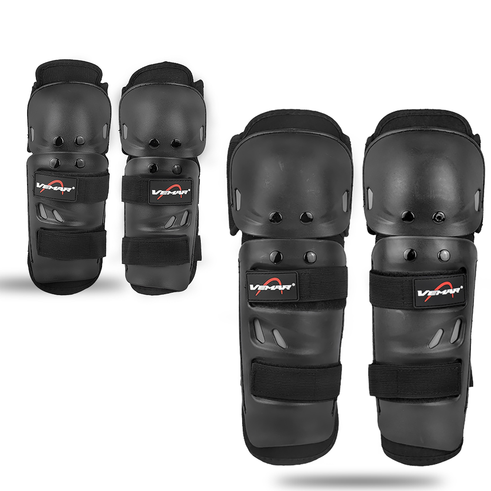 Nuove ginocchiere per ginocchia da moto gomitiere per ginocchia da Motocross traspiranti equipaggiamento protettivo per moto antivento Anti-collisione Anti-caduta: Default Title