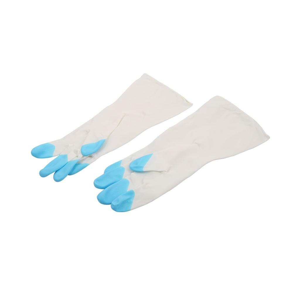 1 Pair Gardening Gloves Planting Digging Weeding Cropping Hand Protection Gloves Household Housework Cleaning Watering Tool: Blue