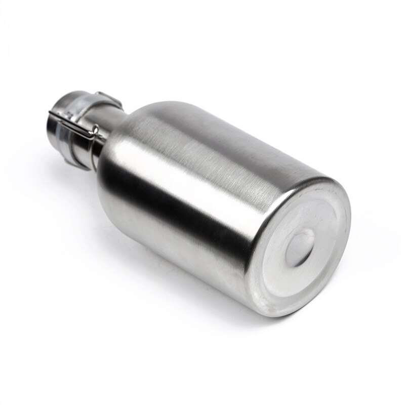 2L Larger Capacity Beer Wine Keg Vacuum Water Bottle Whisky Liquor Flagon Stainless Steel 304 Alcohol Barrel Vokda Hip Flask