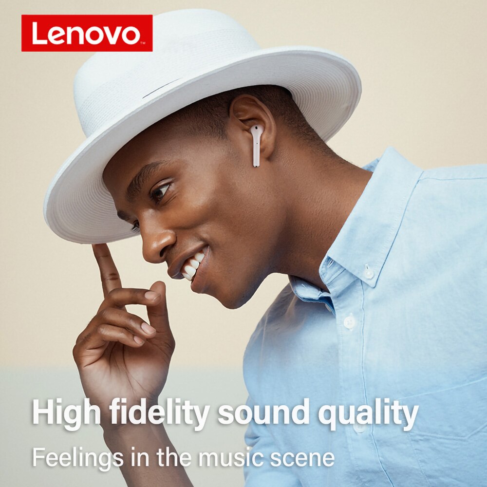 Lenovo-auriculares inalámbricos X9 con Bluetooth 5,0, cascos deportivos a prueba de sudor con Control de dos toques, HD, para Android e iOS