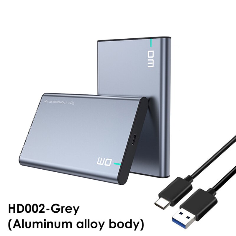 DM HDD-Gehäuse 2,5 Zoll SATA zu USB 3.1 Gen 2 HDD-Gehäuse Externes Festplattengehäuse SSD-Gehäuse Tragbares Festplattengehäuse: Default Title