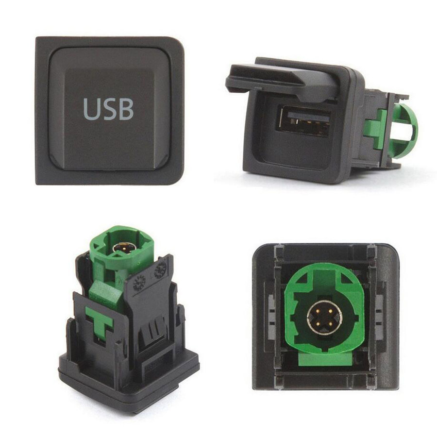 Auto USB schalter kabel AUX schalter Geschmack kabel für VW Passat B6 B7 Golf 6 Polo Bora CC RCD 510 RNS 315