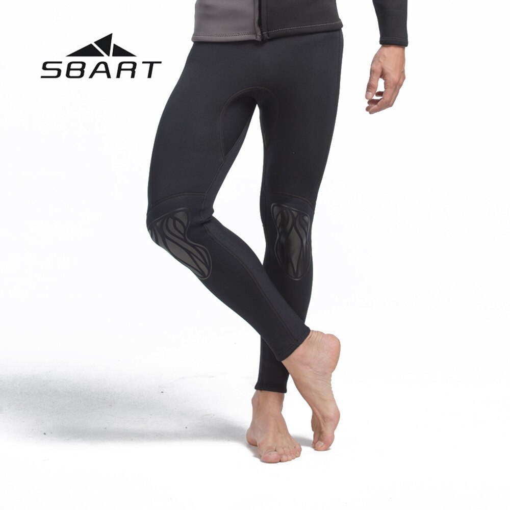 Sbart 3mm neopren menn dykking tighte bukser svømming badetøy kite surfing tights leggings våtdrakt windsurfing rashguard