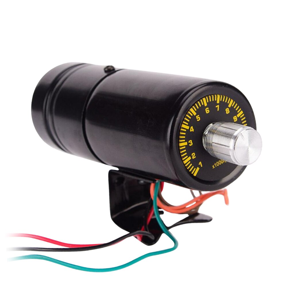 Toerenteller Gauge Kit Blauwe LED 1000 RPM Meter met Verstelbare Shift Licht