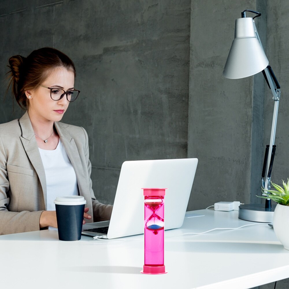 Plastic Hourglass Sand Glass Timer Artware Household Decorative Hourglass