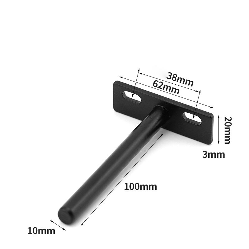 1Pcs 3 "4" 5 "Vouwen Plank Ondersteuning Beugel Verborgen Drijvende Wandplank Ondersteuning Beugels Voor Zware duty Beugel: 4 inches 1 pcs