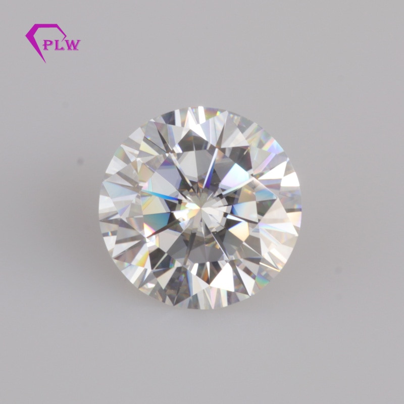 EF kleur 5.5mm 0.6ct VVS duidelijkheid vorm ronde briljant uitstekende cut Moissanite of mozanit voor diament sieraden