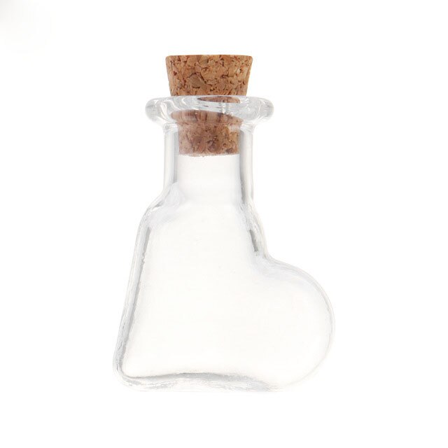 Mini frasco de vidro transparente, 50 peças amostra vazia garrafa dos desejos frascos de armazenamento vazio diy pingentes rolha decoração de casa rolha: Style 01