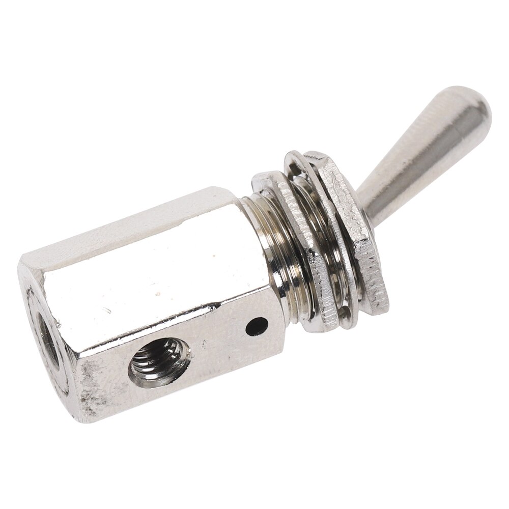 Position 2 Way Air Pneumatic Knob Control ON OFF Toggle Valve TV-3S Pneumatic Switch Valve