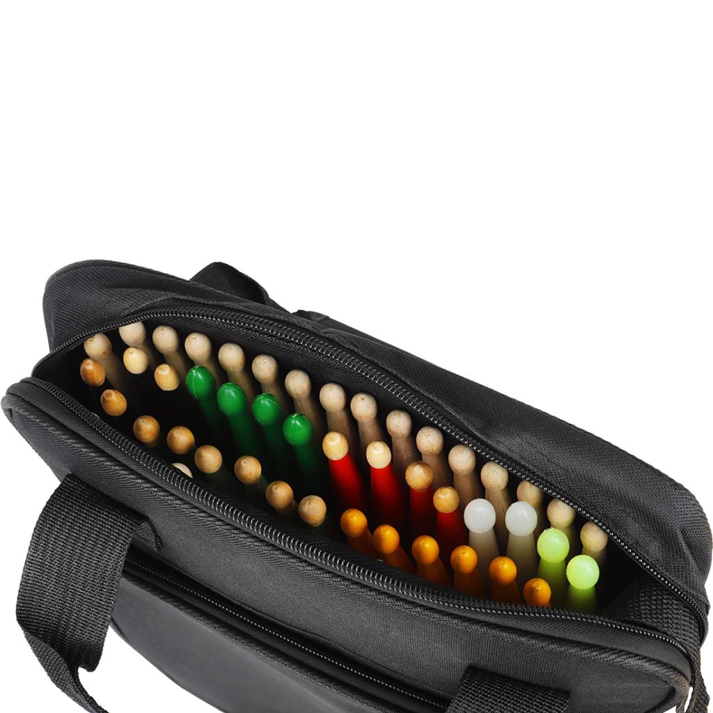 Oxford Tuch Schwarz Drumsticks Tasche Weiche Tragetasche Rucksack Für Schlagzeuger