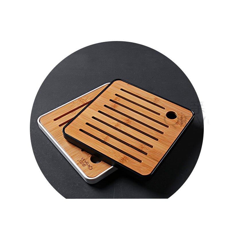 XMT-HOME Kung Fu tea serving tray bamboo wooden tray 1pc
