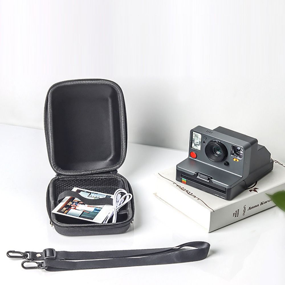 Odporna na wstrząsy torba do przechowywania aparatu natychmiastowego typu I EVA Anti-Drop Film Camera Carrying Case Hard dla Polaroid One Step 2/NOW