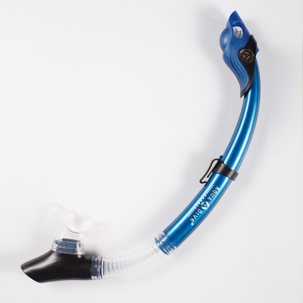 Siliconen droge snorkelen gratis zwemmen snorkel duiken gratis duiken: Blauw