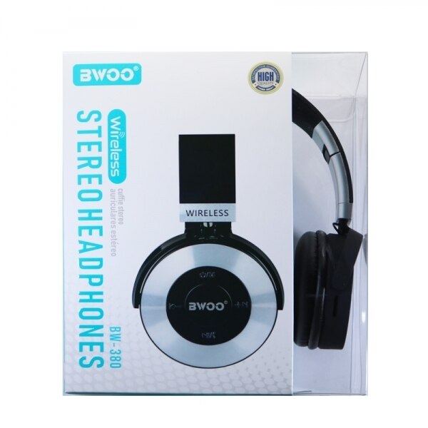 Bluetooth Headset Bwoo BW-380 Zilver