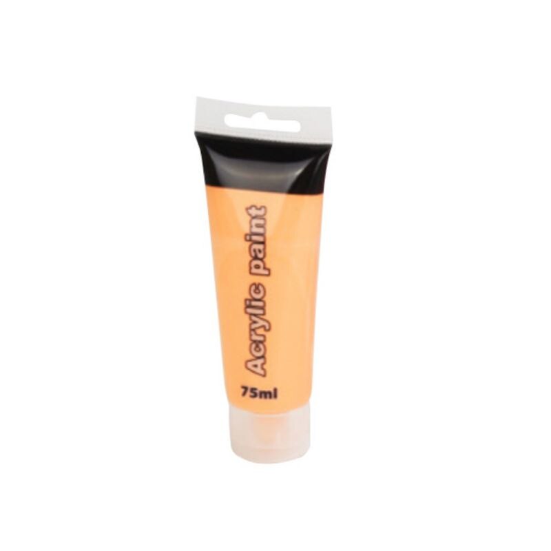 Peinture en tissu pour vêtements | Tuyau acrylique de 75ml peinture murale pour vêtements, fiber de clou Textile, peintures acryliques, grandes fournitures d'art: As picture