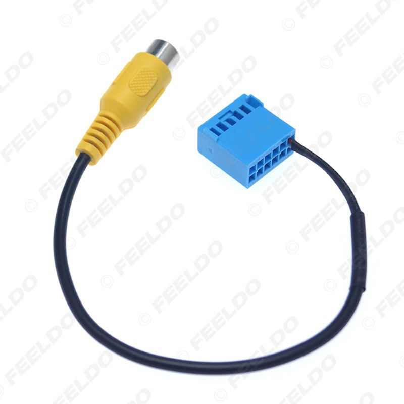 Cámara de visión trasera tipo RCA para coche Plus, relé temporizador, filtro de retardo para Cable de conversión MIB de 5 pulgadas, accesorios de repuesto: A