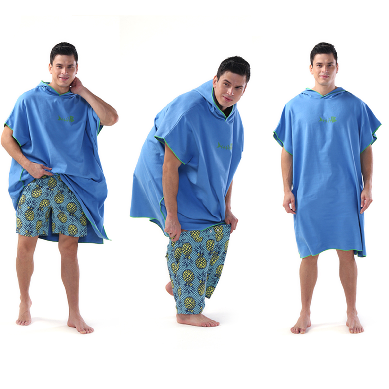 Surfen Poncho Ändern Handtuch schnell-trocken Mit Kapuze Kleid Mikrofaser Strand Decke Schlecht Handtuch Schwimmen Handtuch Neoprenanzug Strand Poncho für erwachsene