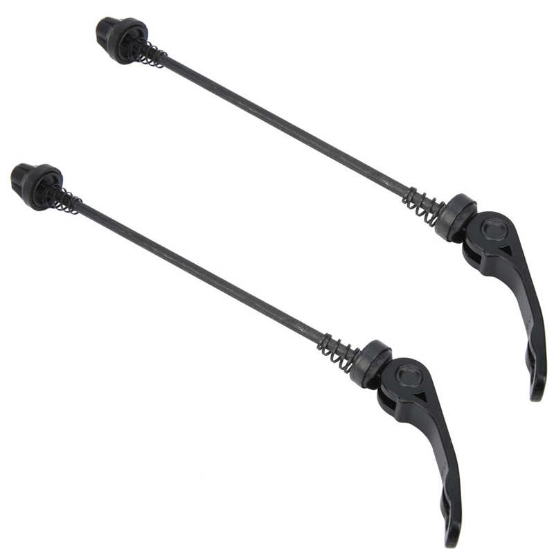 2 jeux de brochettes à dégagement rapide avant et arrière de vélo de montagne, axe avant et arrière, moyeu creux, accessoire de bicyclette