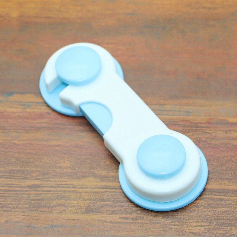 1pc Plastic Cabinet Lock Child Safety Baby Protection From Children Safe Locks For Refrigerators Baby Security Drawer Latches: blue1