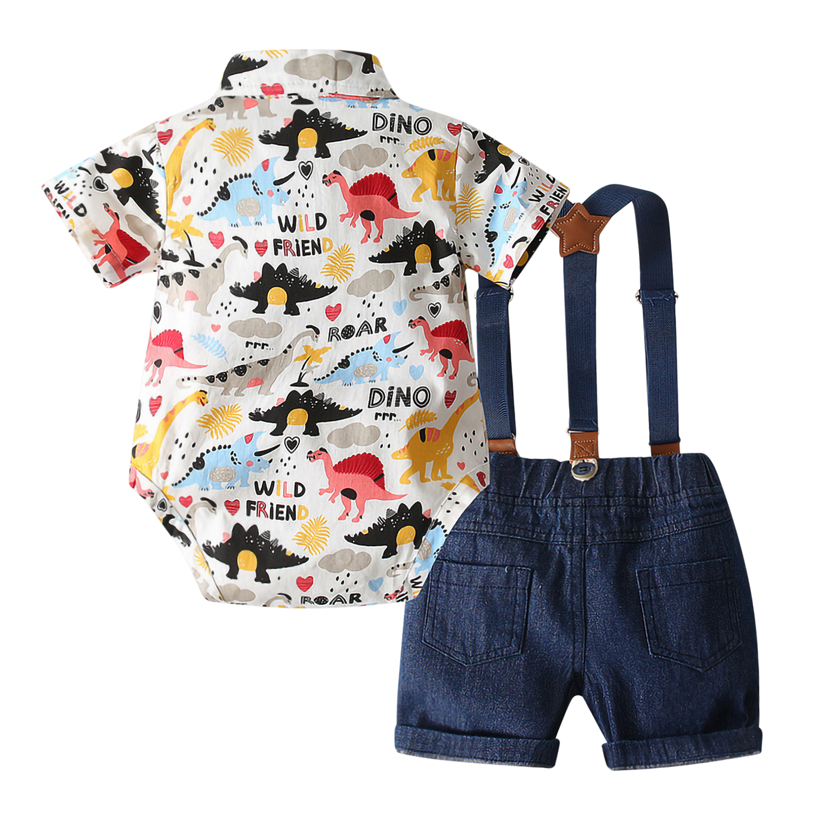 Bebone baby jongens romper doop bruiloft babykleertjes pak met Bebone baby jongens romper doop bruiloft babykleertjes pak met