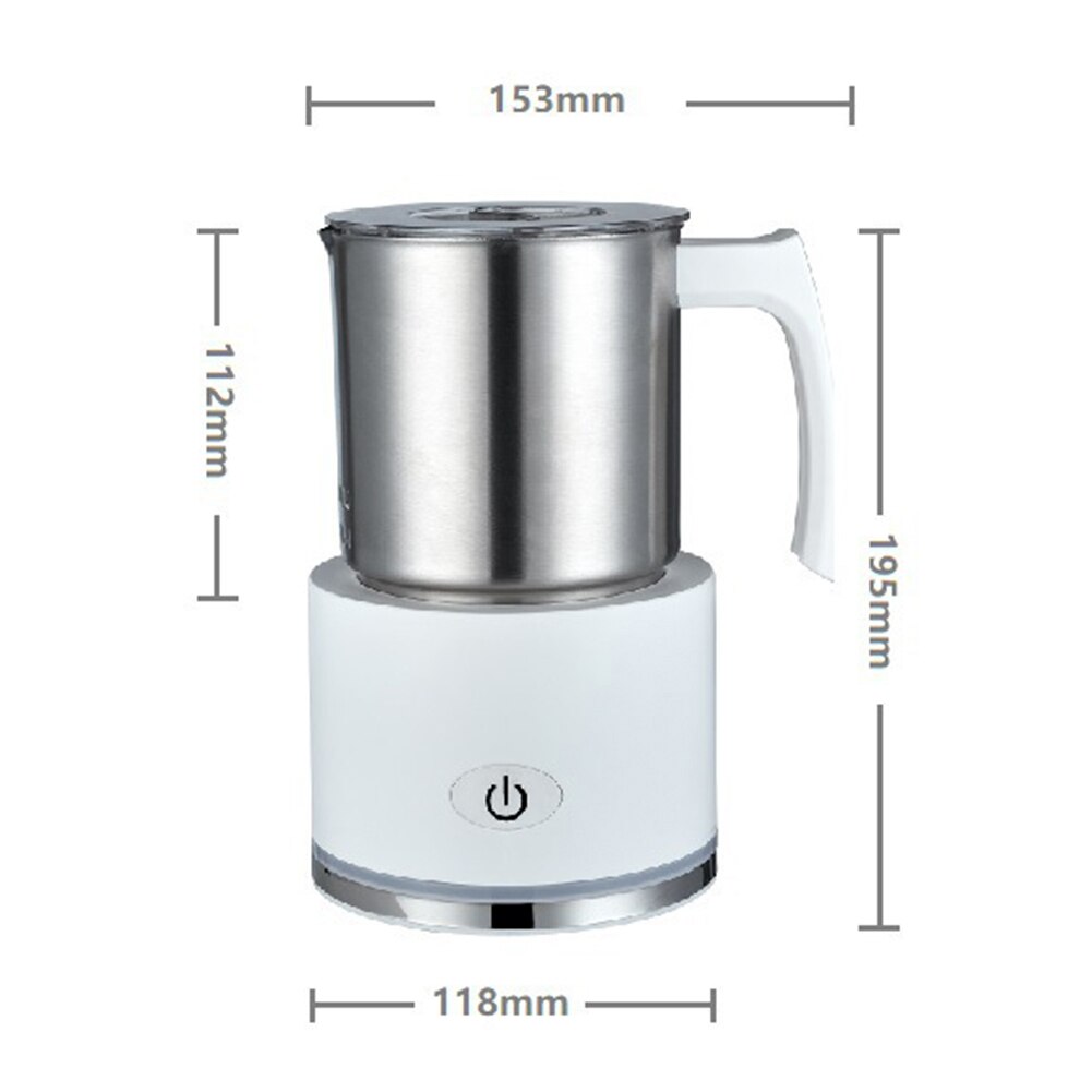 700ml Automatische Milchaufschäumer Milch Dampfer Elektrische Cappuccino Heißer/Kalten Kaffee Edelstahl Kaffee Edelstahl-düse Milch Schäumer Hersteller