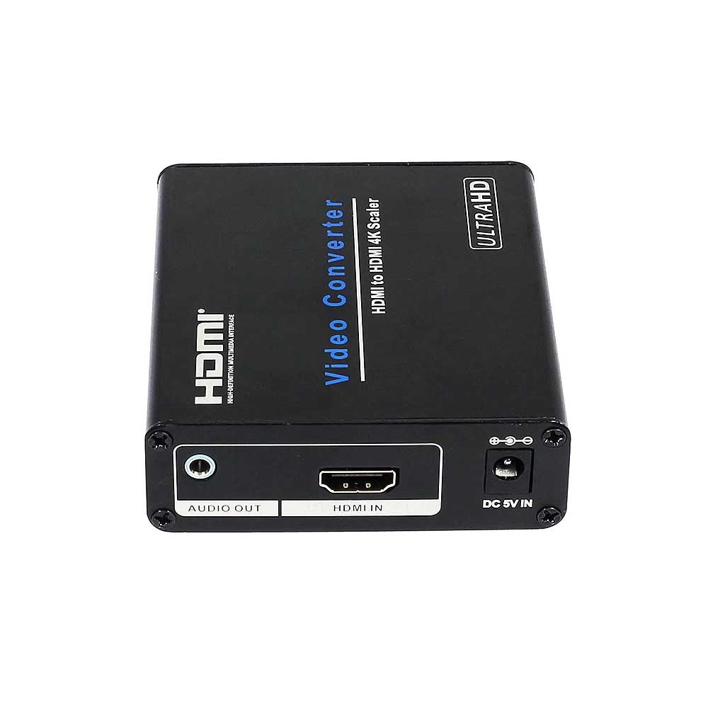 AM-9H20 HDMI to HDMI 4K Scaler Amplifier HDMI Down / Upscaler Converter Switch For HDTV Blue-DVD Portable EU Plug US Plug