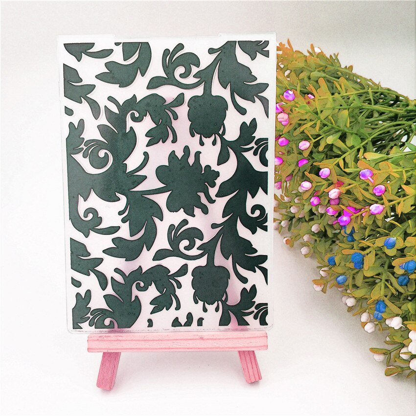 plastic leaves template craft card making paper card album wedding decoration scrapbooking Embossing folders